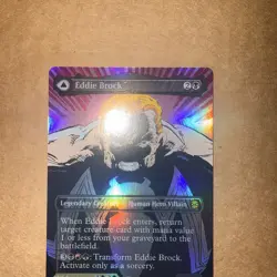 NM Borderless Foil Eddie Brock, MTG, Marvel's Spider-Man, Magic, 233 - Image 3