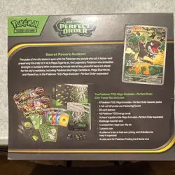 Pokemon TCG: Perfect Order ETB (Elite Trainer Box) - New Sealed - IN HAND - Image 2