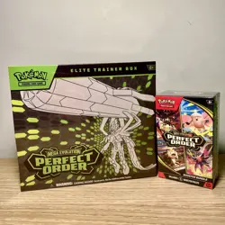Pokemon Perfect Order ETB Elite Trainer Box + Booster Bundle Set ✅ New & Sealed - Image 1