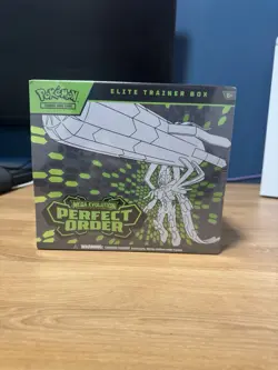 Pokemon TCG Mega Evolution Perfect Order Elite Trainer Box ETB Factor Sealed New - Image 1