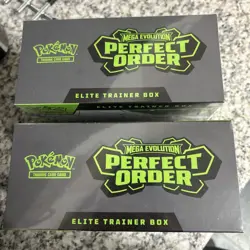 Pokemon TCG X2 Perfect Order Elite Trainer Box ETB Sealed Brand New - Image 2