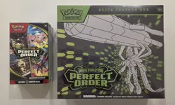 Pokemon TCG Perfect Order ETB Elite Trainer Box + Booster Bundle New & Sealed - Image 1