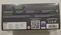 Pokemon TCG Perfect Order ETB Elite Trainer Box + Booster Bundle New & Sealed - Image 2