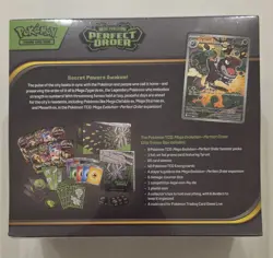 Pokemon TCG Perfect Order ETB Elite Trainer Box + Booster Bundle New & Sealed - Image 5
