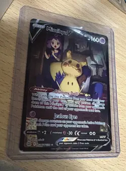 Mimikyu V TG16/TG30 Swsh09: Brilliant Stars Trainer Gallery Holo Pokemon card - Image 4