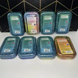 Pokemon Mini Tins Lot of 8 *EMPTY* Pikachu Eevee Charmander Bulbasaur - Image 2