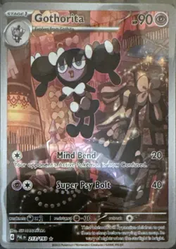 Gothorita 213/193 Illustration Rare Paldea Evolved Pokemon Near Mint - Image 1