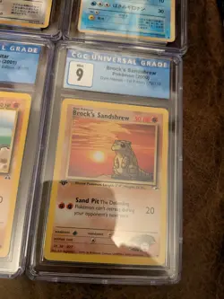 9 X CGC Graded Pokemon Cards Job Lot Mix - First Edition WOTC | Vending Series - Image 4