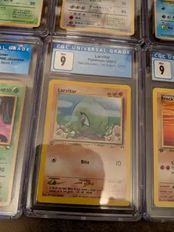 9 X CGC Graded Pokemon Cards Job Lot Mix - First Edition WOTC | Vending Series - Image 5