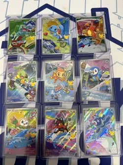 First Partner Illustration Collection Series 1 Promos Set 9 Cards Pokemon TCG - Image 1