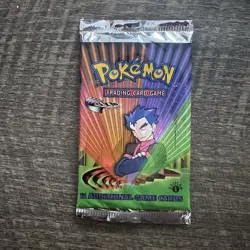 GYM CHALLENGE 1st Edition KOGA Art SEALED Booster Pack Pokemon Card TCG 20.29g - Image 2