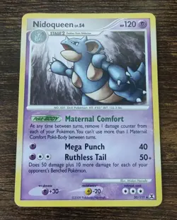 Nidoqueen 30/111 Platinum Rising Rivals Non Holo Pokemon Card NM-MINT - Image 1