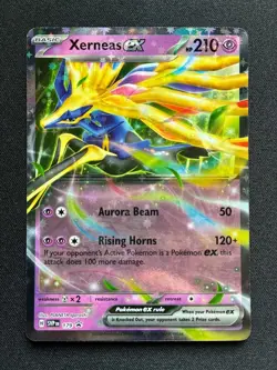 Pokemon TCG Xerneas ex SVP 179 2025 Scarlet & Violet Black Star Promo Card - Image 1