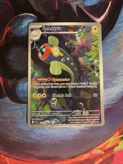 Pokemon TCG Eelektrik Illustration Rare IR 114/086 Black Bolt - Image 1