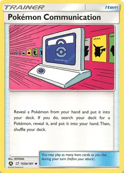 Pokemon Communication Promo Alternate Art Promos 152b/181 NM - Image 1