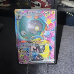 Pokemon Iono's Bellibolt ex Full Art Holo EX ASC 279/217 280 HP - Image 1
