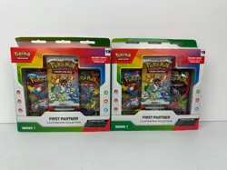 Pokemon TCG First Partner Illustration Collection Series 1 Lot of 2 New BI - Image 1