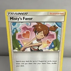 Pokemon Misty's Favor 202/236 Sm-Unified Minds Uncommon Trainer Regular - Image 3