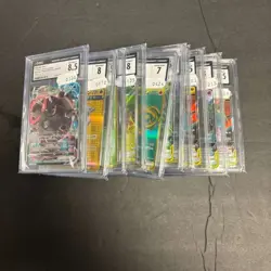 Lot (10) Pokemon CGC - Image 1