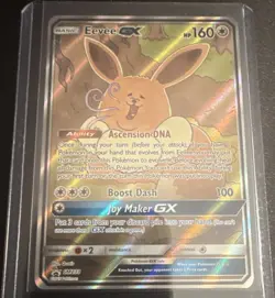 The Pokemon Company Eevee GX SM233 Promo Full Art Holo Sun & Moon 2019 - NM! - Image 1