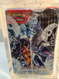New 2023 Pokemon TCG Scarlett & Violet Paradox Rift Box 36 Packs W/ Acrylic Case 820650863998 - Image 3