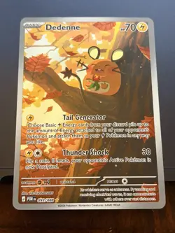Dedenne 093/088 Me03: Perfect Order Holo Pokemon - Image 1