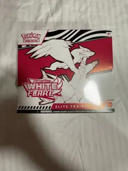 Pokemon Scarlet & Violet White Flare ETB Elite Trainer Box (New/Sealed) - Image 1