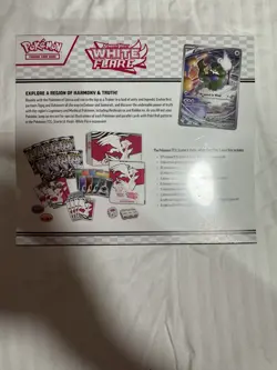 Pokemon Scarlet & Violet White Flare ETB Elite Trainer Box (New/Sealed) - Image 2
