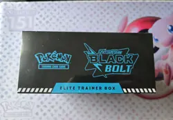 Pokemon TCG Scarlet & Violet Black Bolt Elite Trainer Box ETB Factory Sealed - Image 2