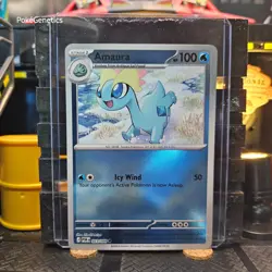 Amaura Perfect Order Reverse Holo Pokemon TCG 023/088 Mega Evolution ME03 Common - Image 1