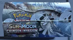 Sealed Pokemon Sun & Moon Crimson Invasion Booster Box - Image 3
