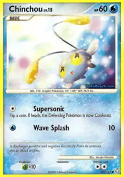 Chinchou - 87/146 - Common PL/MP, English Pokemon Legends Awakened - Image 1
