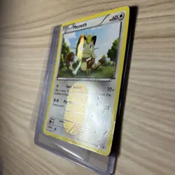 Pokemon Meowth 102/101 Noble Victories Secret Rare Holo 2011 English - Image 2