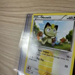 Pokemon Meowth 102/101 Noble Victories Secret Rare Holo 2011 English - Image 4