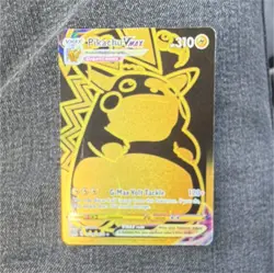 Pokemon TCG Pikachu VMAX Gold Full Art Ultra Rare Lost Origin TG29 310HP 6+ - Image 1