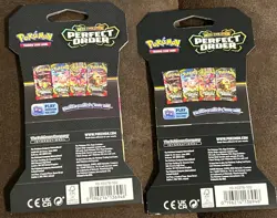 Pokemon TCG Mega Evolution Perfect Order 2 Booster Packs, New / Factory Sealed - Image 2