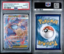 Mega Latias EX 181/132 MEG EN Special Illustration Rare SIR PSA 10 Pokemon - Image 3