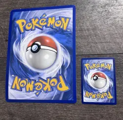 Pokemon TCG Primarina GX JUMBO Oversized SM39 Black Star Promo S&M Holo - Image 3