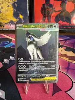 Mega Absol EX 180/132 Special Illustration Rare Me01: Mega Evolution Pokemon TCG - Image 1