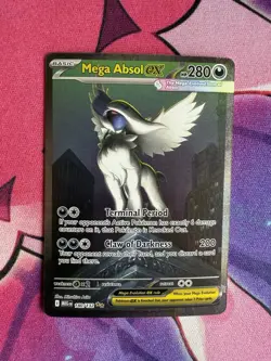 Mega Absol EX 180/132 Special Illustration Rare Me01: Mega Evolution Pokemon TCG - Image 3