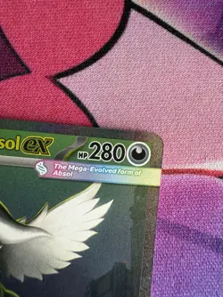 Mega Absol EX 180/132 Special Illustration Rare Me01: Mega Evolution Pokemon TCG - Image 5