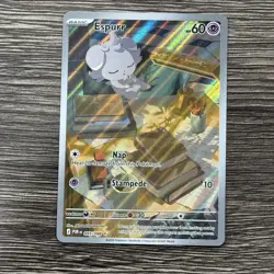 Pokemon TCG ESPURR 095/088 ME03: Perfect Order - Holo IR NM Illustration Rare - Image 1