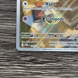 Pokemon TCG ESPURR 095/088 ME03: Perfect Order - Holo IR NM Illustration Rare - Image 2