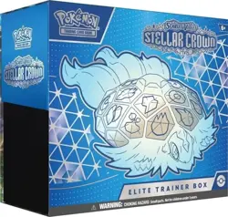 Stellar Crown Elite Trainer Box ETB Pokemon TCG Scarlet & Violet SCR SV7 NEW - Image 1