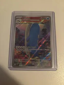 Pokemon TCG Wailord 162/159 Journey Together Illustration Rare - Image 1