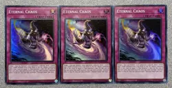 Eternal Chaos TOCH-EN010 (x3) Toon Chaos Super Rare Unlimited NM - Image 1