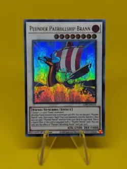 Yugioh - Plunder Patrollship Brann (GFP2-EN135) - Ultra Rare 1st Edition - Image 1