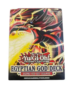 Yu-Gi-Oh! Egyptian God Structure Deck: Slifer The Sky Dragon 1st Edition Sealed - Image 1