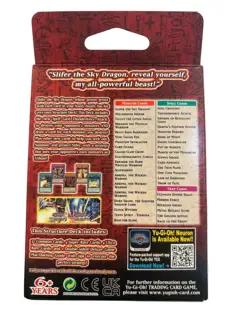 Yu-Gi-Oh! Egyptian God Structure Deck: Slifer The Sky Dragon 1st Edition Sealed - Image 2