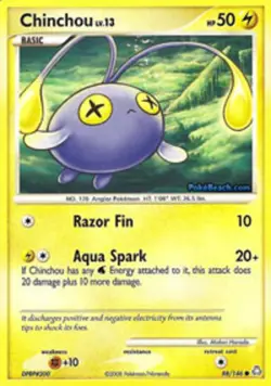 Chinchou - 88/146 - Common PL/MP, English Pokemon Legends Awakened - Image 1